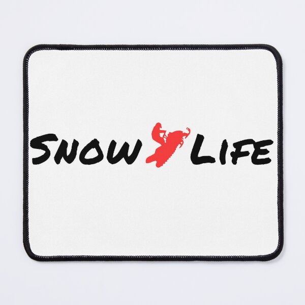 Item preview, Snow Life Snowmobile snow mobile designed and sold by AIVDesignCo.