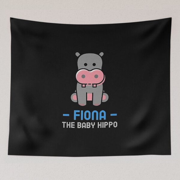 Aperçu de l'œuvre Fiona l'hippopotame à Fiona l'hippopotame à Fiona l'hippopotame créée et vendue par waresho.