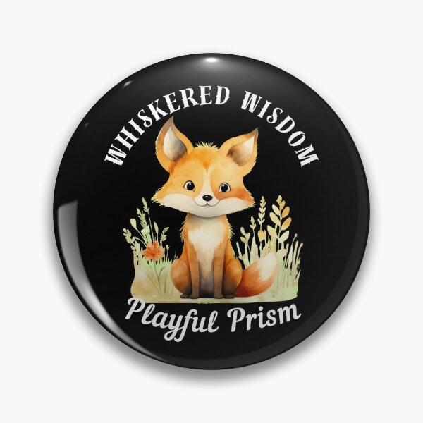 Item preview, Whiskered Wisdom, Playful Prism designed and sold by FoxVibes.