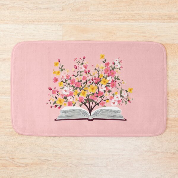 Item preview, Cute book with flowers sticker designed and sold by Yu-Future.