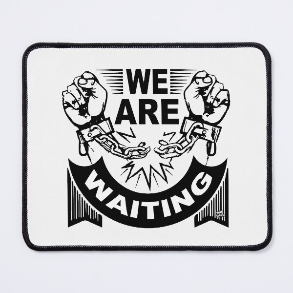 Item preview, We Are Waiting For You; designed and sold by StickerApe.