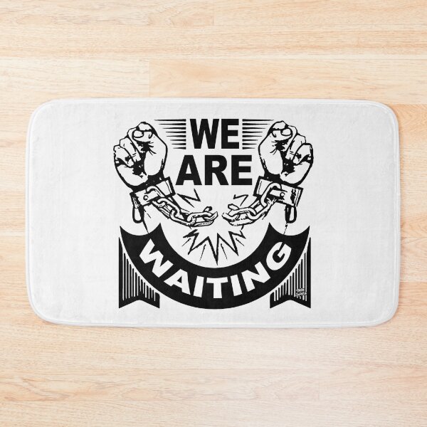 Item preview, We Are Waiting For You; designed and sold by StickerApe.