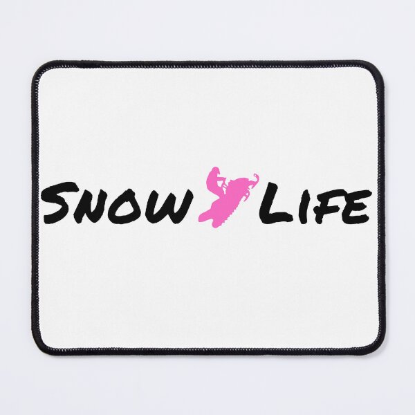 Item preview, Snow Life Snowmobile snow mobile designed and sold by AIVDesignCo.