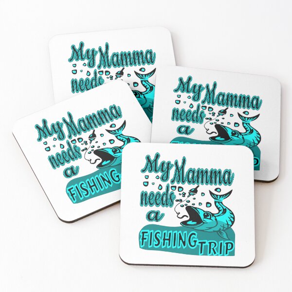 Item preview, My Mamma needs a Fishing Trip. For the Fishing Mom in your life. designed and sold by Verle-art.