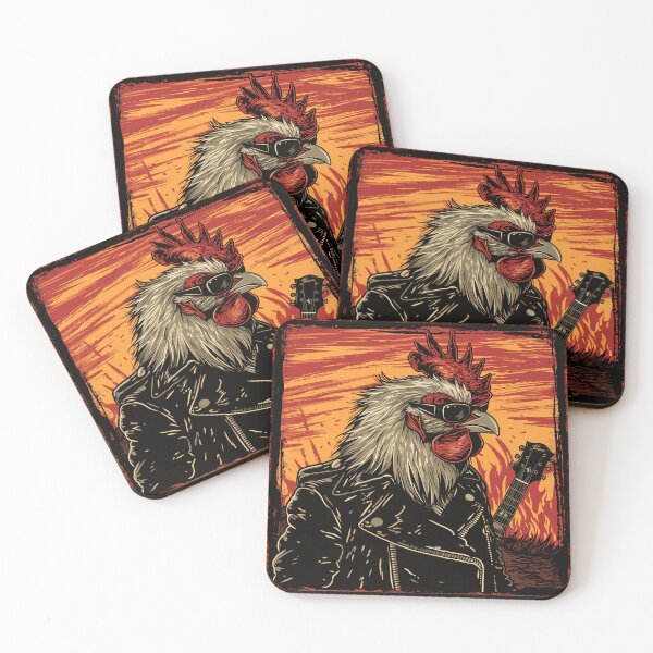 Item preview, Cluck Fury: Feathered Avenger designed and sold by WarpWeft.