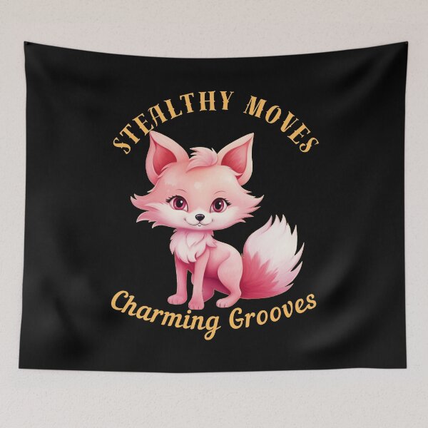 Item preview, Stealthy Moves, Charming Grooves. fox lover designed and sold by FoxVibes.