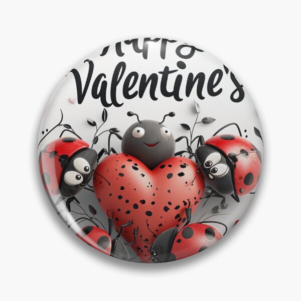 Item preview, Happy ladybug Valentine day  designed and sold by CoolTony.