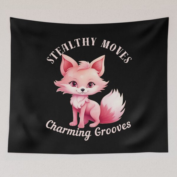 Item preview, Stealthy Moves, Charming Grooves. realistic fox designed and sold by FoxVibes.