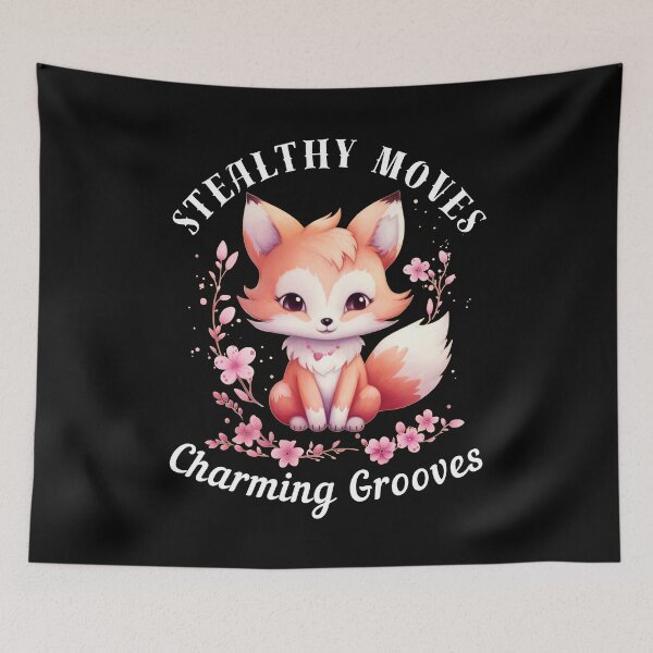 Item preview, Stealthy Moves, Charming Grooves. fox quote designed and sold by FoxVibes.