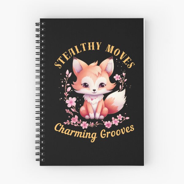 Item preview, Stealthy Moves, Charming Grooves. fox saying designed and sold by FoxVibes.