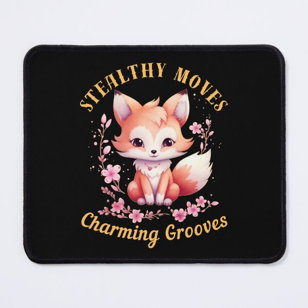 Item preview, Stealthy Moves, Charming Grooves. fox saying designed and sold by FoxVibes.
