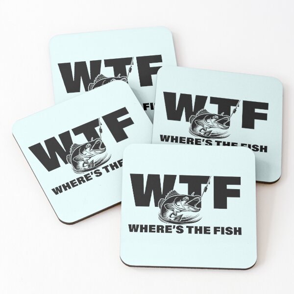 Item preview, WTF Where is the fish designed and sold by zebra design.
