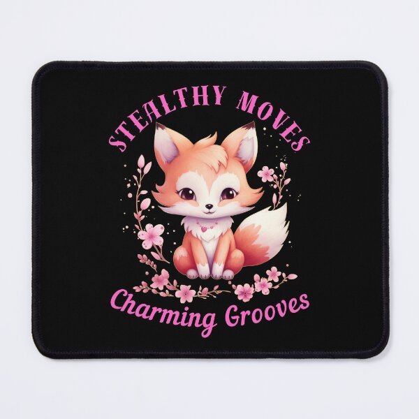 Item preview, Stealthy Moves, Charming Grooves. fox foxes designed and sold by FoxVibes.