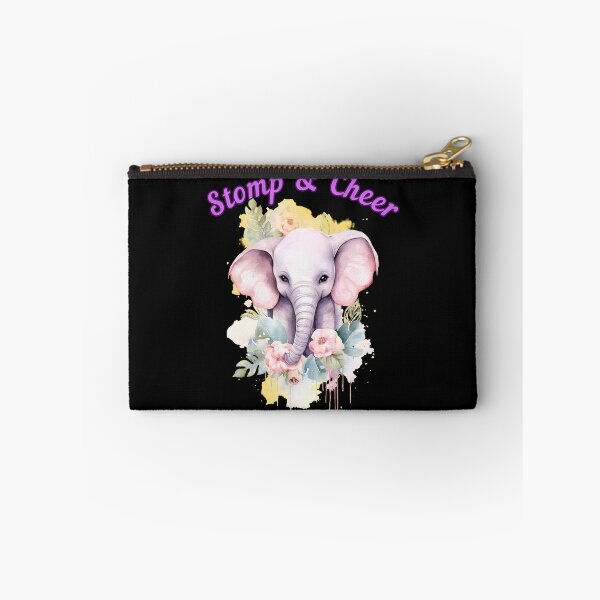 Item preview, Stomp and Cheer. elephant face designed and sold by ElephantVibes.