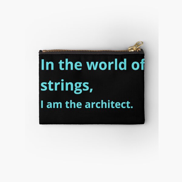 Item preview, In the world of strings, I am the architect. designed and sold by Mihuk.