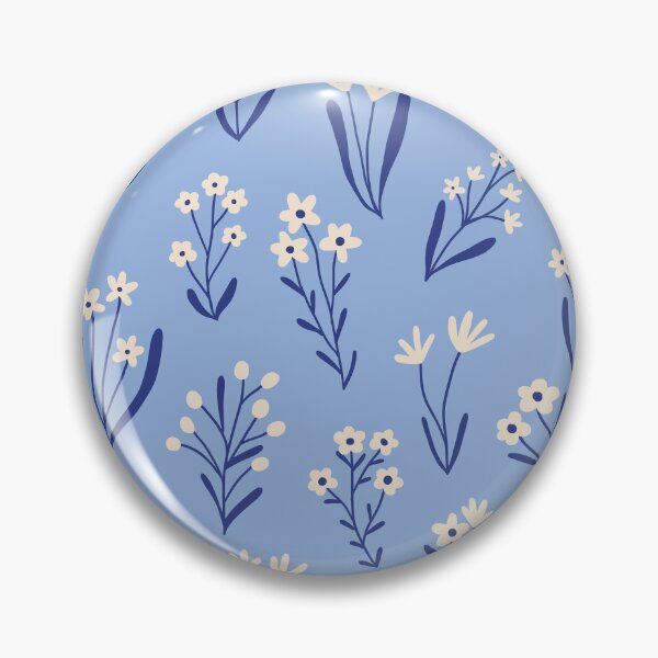 Item preview, Tiny flowers - Periwinkle designed and sold by Illustrated by Nat.