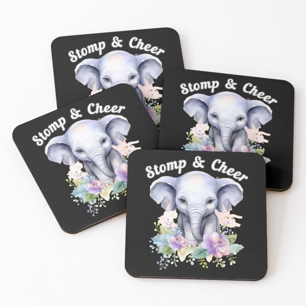 Item preview, Stomp and Cheer. surreal elephant designed and sold by ElephantVibes.