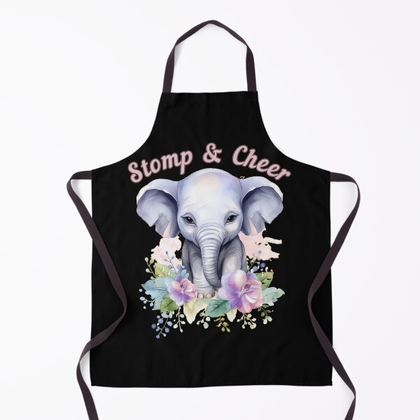 Item preview, Stomp and Cheer. elephant saying designed and sold by ElephantVibes.