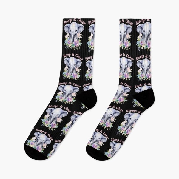 Item preview, Stomp and Cheer. elephant saying designed and sold by ElephantVibes.