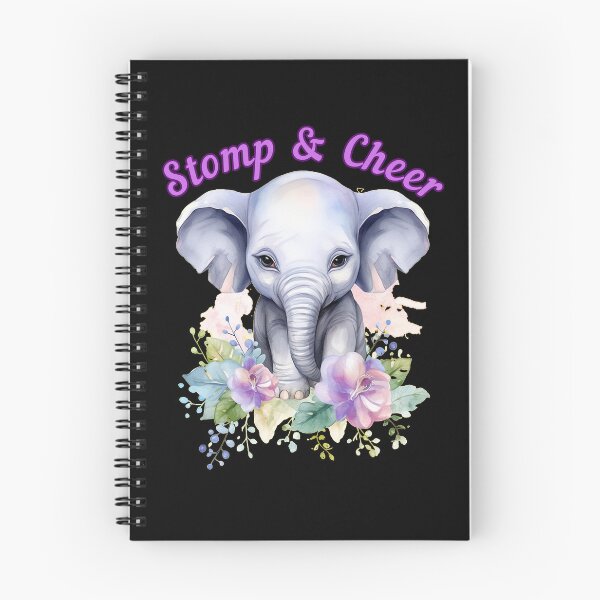 Item preview, Stomp and Cheer. elephant quote designed and sold by ElephantVibes.