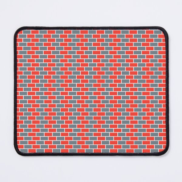 Item preview, A red and grey brick wall designed and sold by johndesign88.