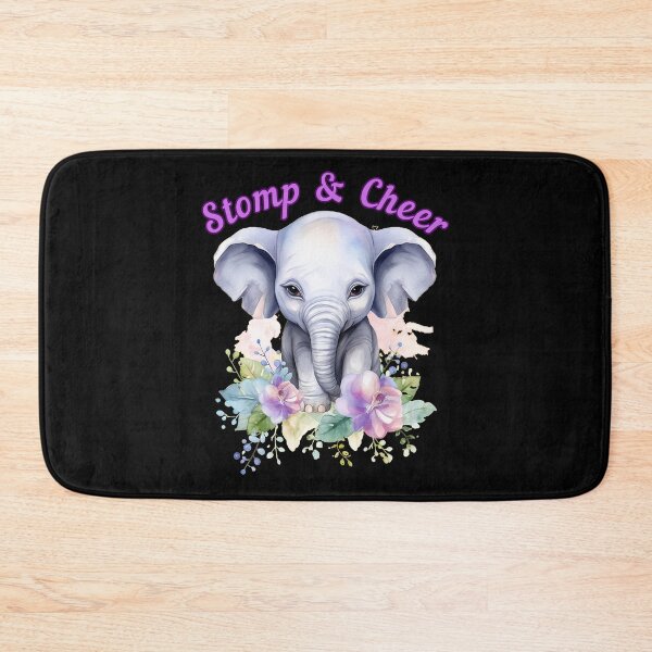 Item preview, Stomp and Cheer. elephant quote designed and sold by ElephantVibes.