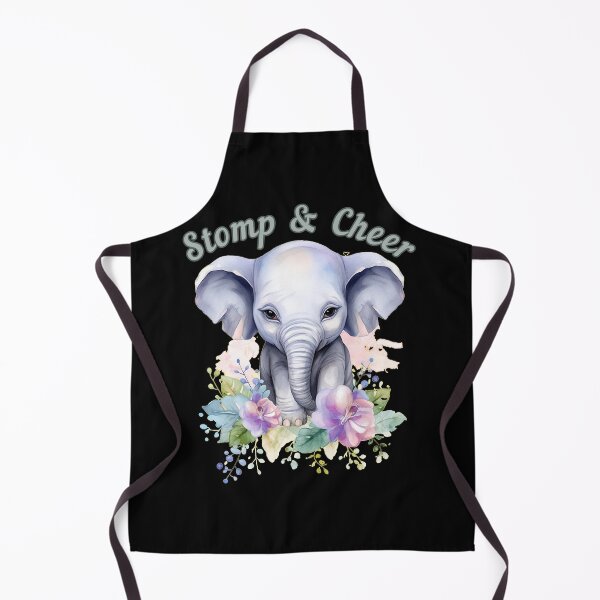 Item preview, Stomp and Cheer. Flower elephant designed and sold by ElephantVibes.