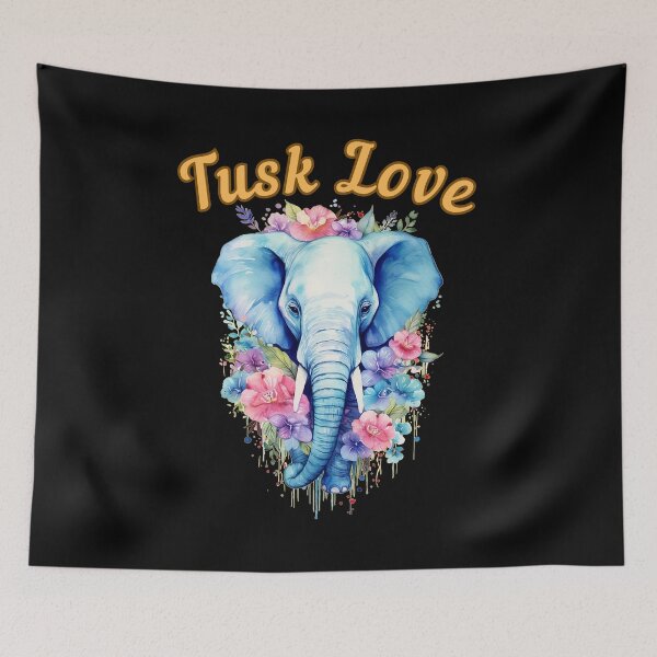 Item preview, Tusk Love. elephant lover designed and sold by ElephantVibes.
