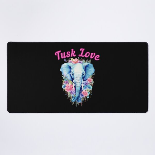 Item preview, Tusk Love. elephant head designed and sold by ElephantVibes.