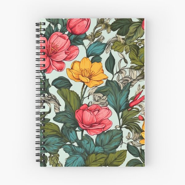 Item preview, Floral Pattern - Bright Colorful Pink Flowers designed and sold by SassyArtistry.