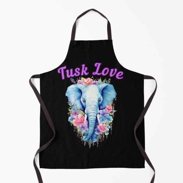 Item preview, Tusk Love. elephant face designed and sold by ElephantVibes.