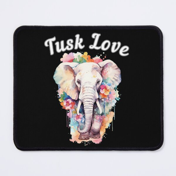 Item preview, Tusk Love. surreal elephant designed and sold by ElephantVibes.