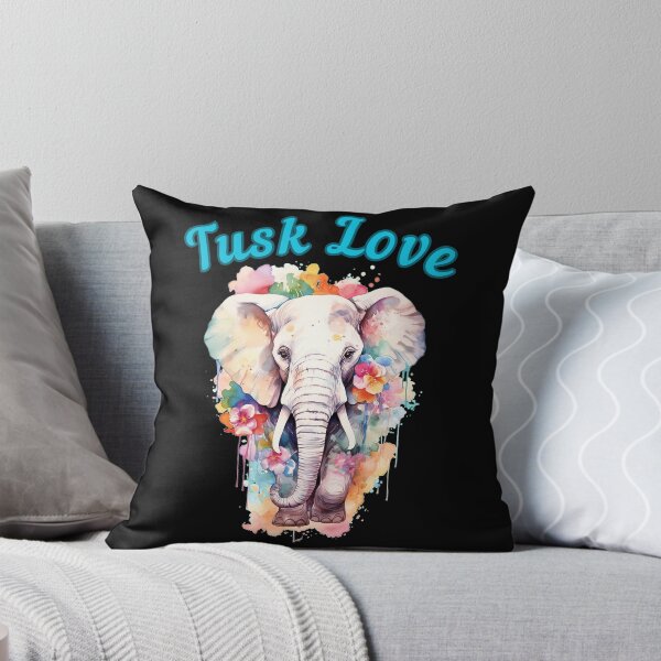 Item preview, Tusk Love. adorable elephant designed and sold by ElephantVibes.