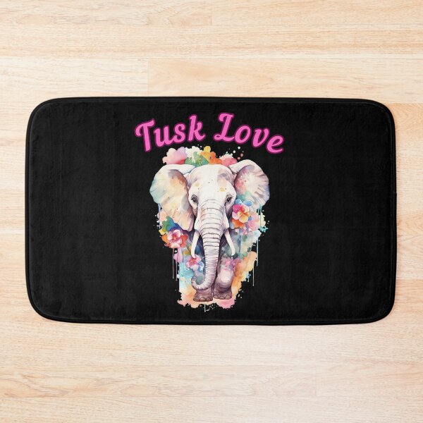 Item preview, Tusk Love. elephant saying designed and sold by ElephantVibes.