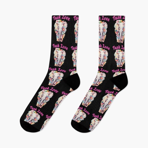 Item preview, Tusk Love. elephant saying designed and sold by ElephantVibes.