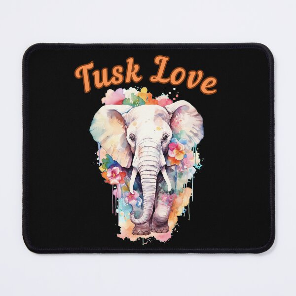 Item preview, Tusk Love. Flower elephant designed and sold by ElephantVibes.