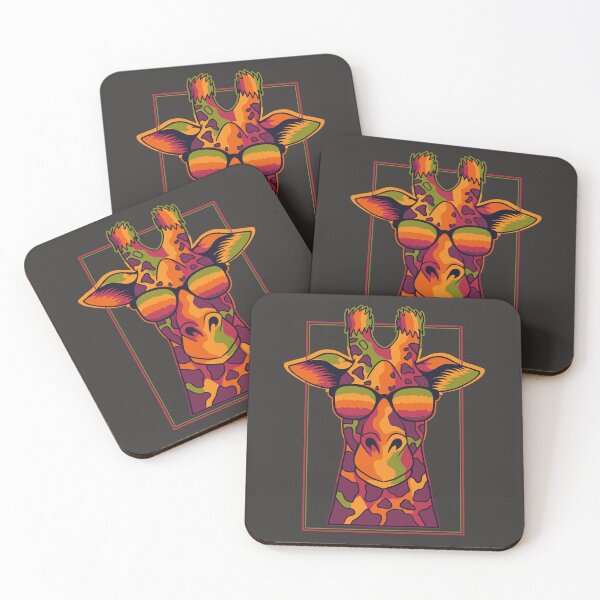 Item preview, Orange Illustration Giraffe designed and sold by Funwaytrend.