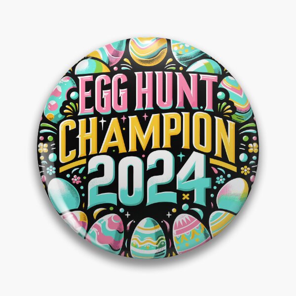 Item preview, Easter Egg Hunt Champion, Easter 2024 designed and sold by DeRosa3DDesigns.
