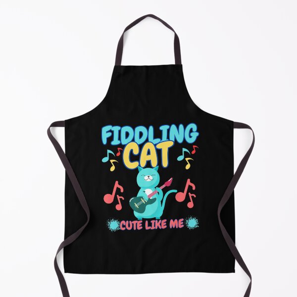 Item preview, fiddling cat cute like me designed and sold by Thespacerocket.