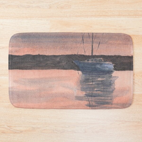 Item preview, Yatch at Sunset - Watercolour designed and sold by Paul Gilbert.