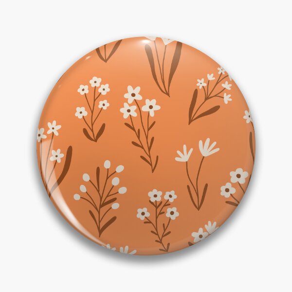 Item preview, Tiny flowers - Orange designed and sold by Illustrated by Nat.