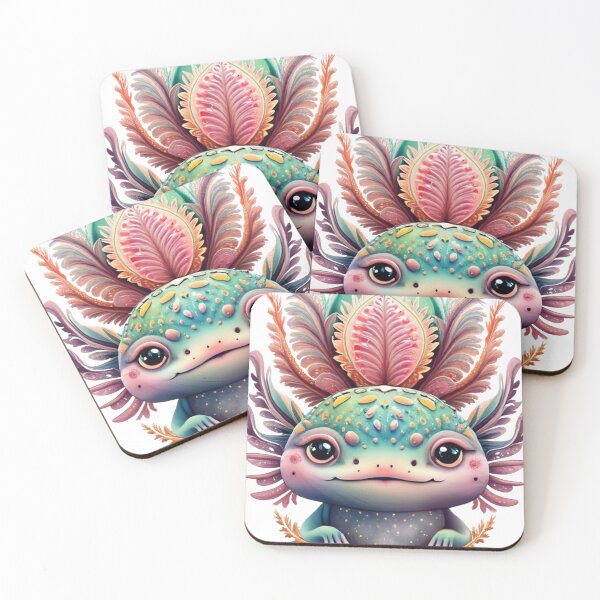Item preview, Axolotl Gaze: Enigmatic Aquatic Charm designed and sold by SellingWSarah17.