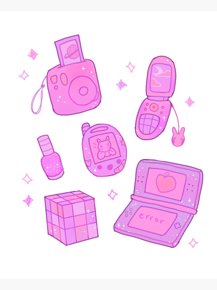 aesthetic sticker sheet sticker by singajelly redbubble