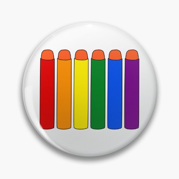 Item preview, NERF Style Design - Rainbow Darts  designed and sold by Noeyebob.