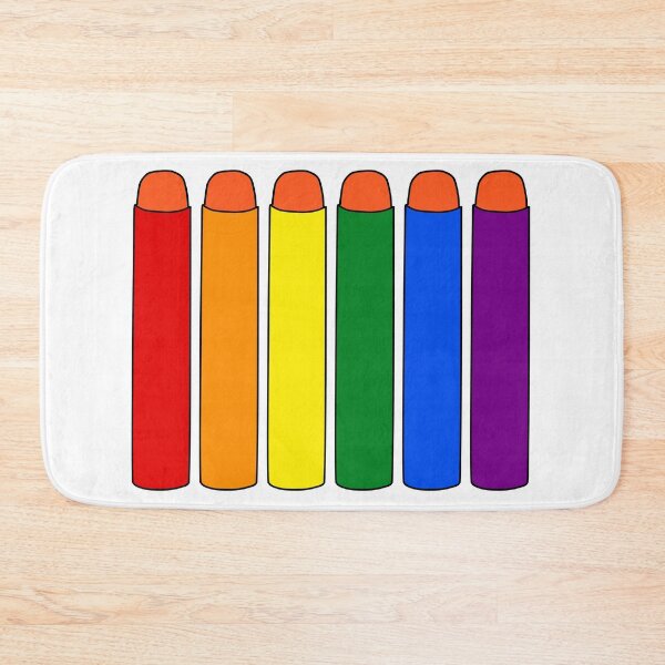 Item preview, NERF Style Design - Rainbow Darts  designed and sold by Noeyebob.