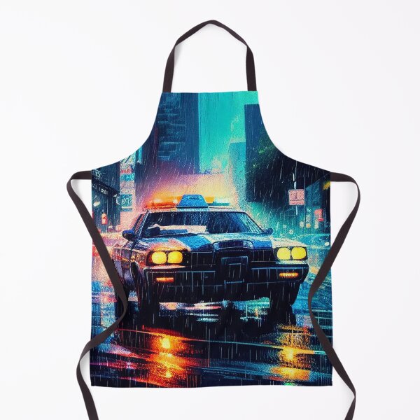 Item preview, Police Car in the Rain 2 designed and sold by AstroRisq.