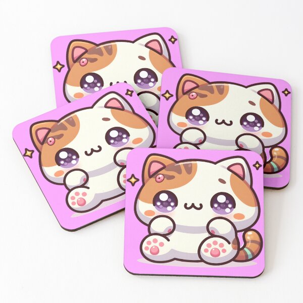 Item preview, Kawaii little cat designed and sold by Mich Designs.