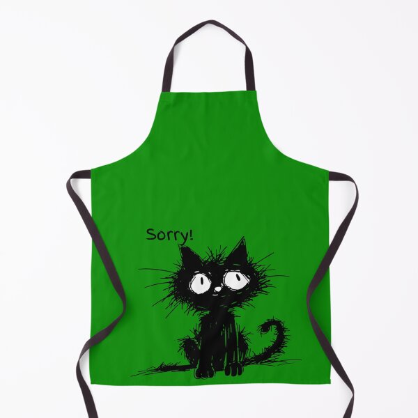 Item preview, Sorry black cat designed and sold by zebra design.