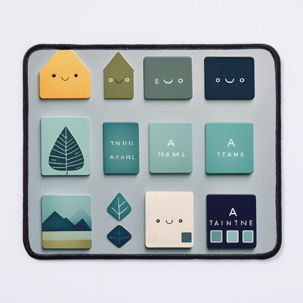 Item preview, Charming Minimalist Forest designed and sold by ZEN-GLOW.