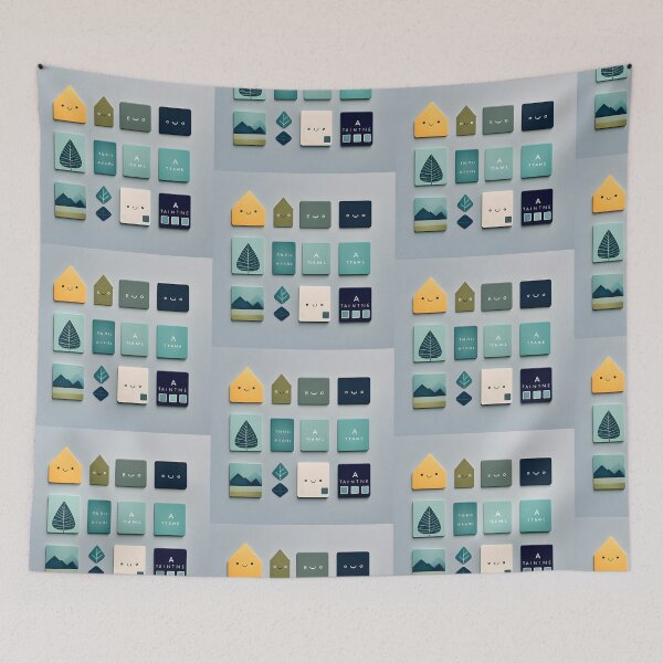 Item preview, Charming Minimalist Forest designed and sold by ZEN-GLOW.